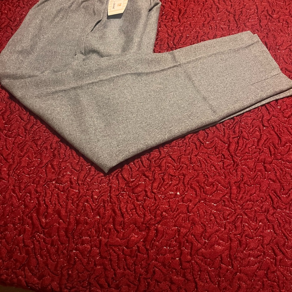 Petite Women Gray Pants